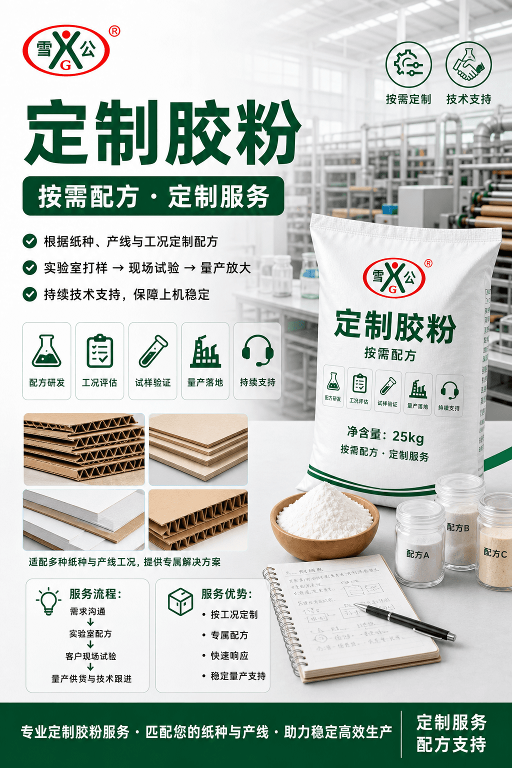 Custom Adhesive Powder Service - Image 1